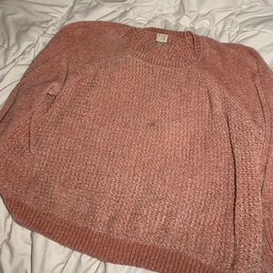 Soft pink sweater